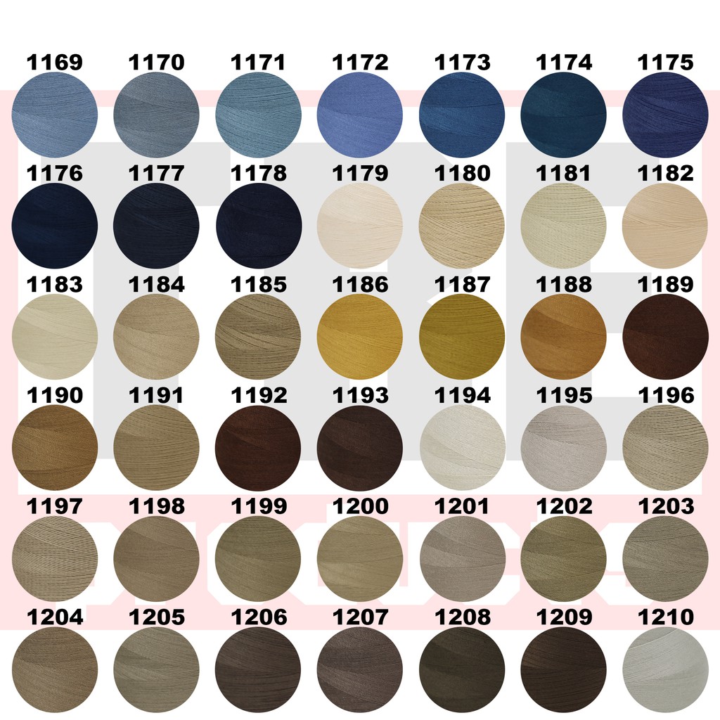 TBE ด้ายเย็บโพลี 40/2 130 กรัม ด้ายเย็บผ้า (ชุดที่ 9) ราคา ถูกที่สุด ดีลบีเคเค แกลเลอรีภาพที่ 6