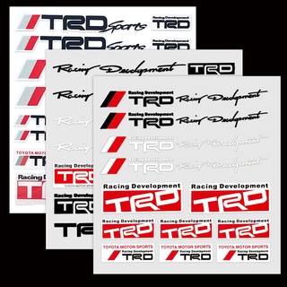 สติกเกอร์ Trd Sports Mind สําหรับติดตกแต่งรถยนต์ Toyota Racing