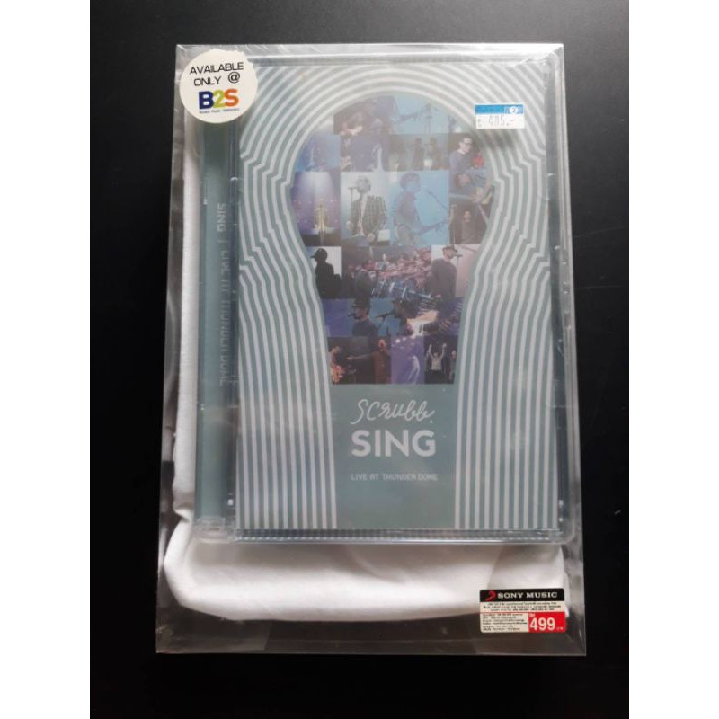 Boxet Dvd คอนเสิร์ต Scrubb Sing พร้อมเสื้อ มือ 1