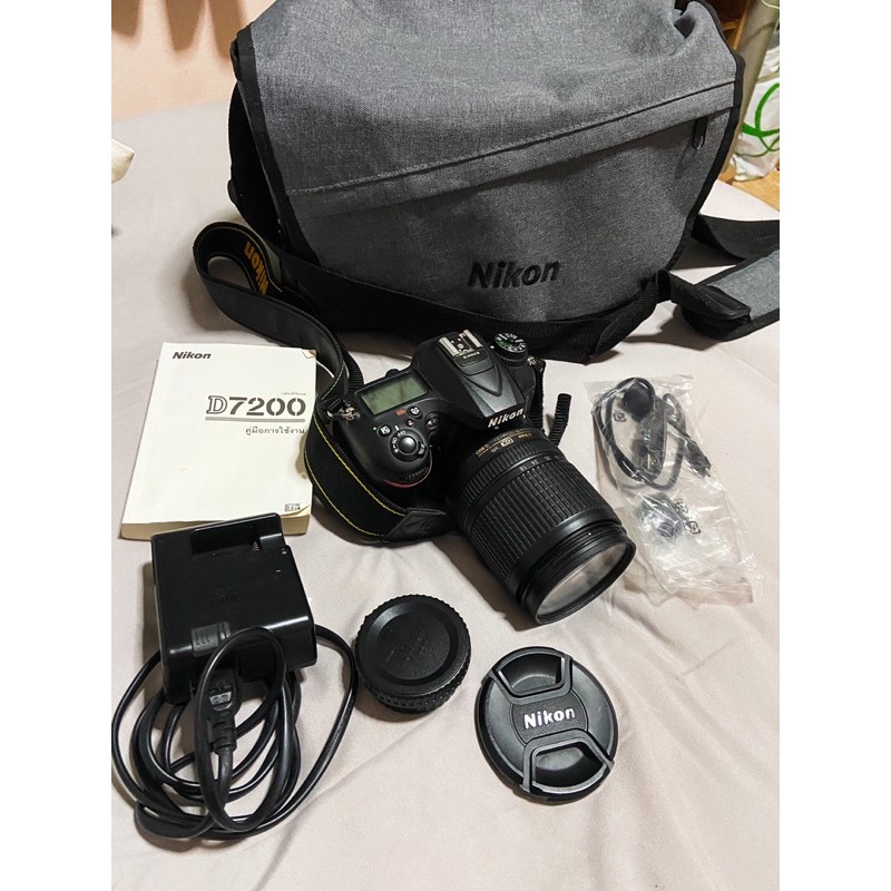 set กล้องNikon D7200 มือสอง