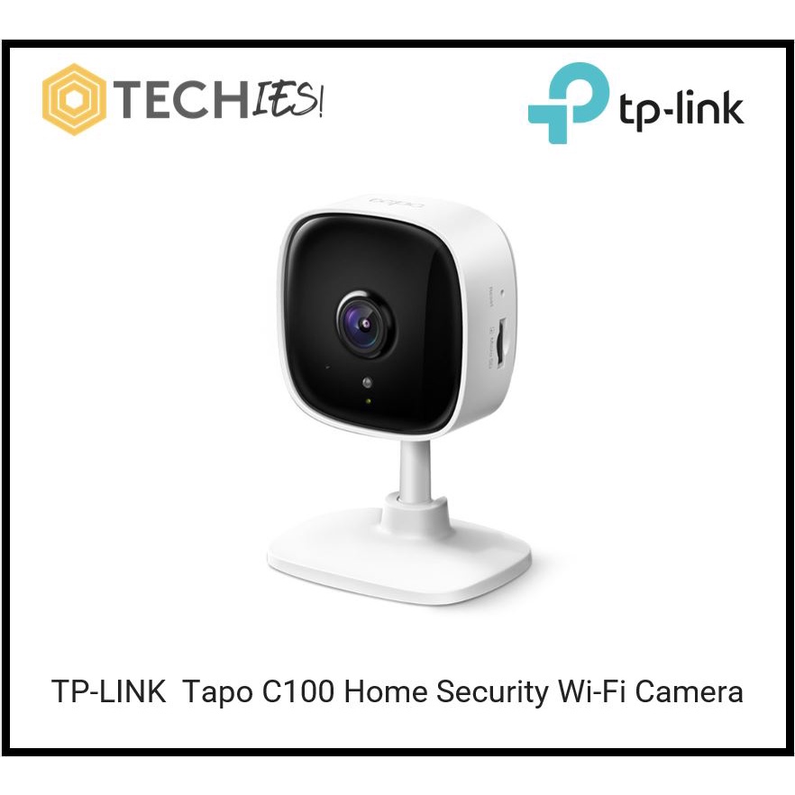 TP-Link Tapo C100 กล้องวงจรปิด WiFi ภายในบ้าน 1080p Full HD