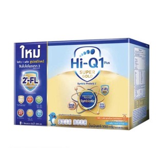 🎉Hi-Q 1 Plus Super Gold-3_รุ่นกล่องไม่สวย{รสจืด3000g.}_ไฮคิว1พลัสซุปเปอร์โกลด์สูตร3