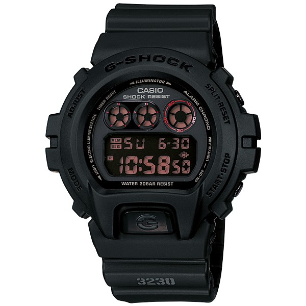 นาฬิกา คาสิโอ Casio G-Shock Standard digital รุ่น DW-6900MS-1DR (Red EYEs)
