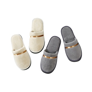 homeappliance818 slipper รองเท้าใส่ในบ้าน รองเท้าโรงแรม พื้นยาง สลิปเปอร์ กันลื่น (size:40-42)