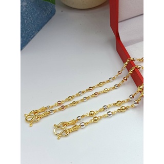 jewelryshop365 K214 สร้อยคอ3กษัตริย์ตะขอปั็ม 92.5% ใส่ติดตัว…