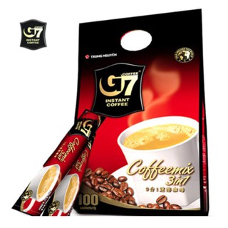 ﻿G7 3in1 instant coffee จีเซเว่นกาแฟทรีอินวันของดังเวียดนาม 16ก.x100ซอง