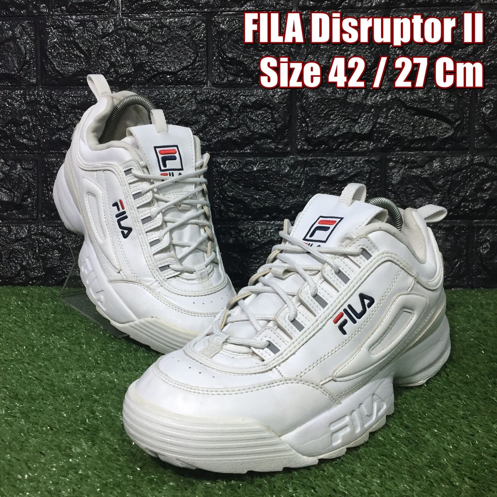 FILA Disruptor II รองเท้าผ้าใบมือสอง