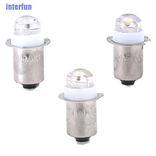 (Interfun) ไฟฉาย Led P13.5s 0.5W 3V 4.5V 6V แบบเปลี่ยน