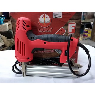 ปืนยิงไฟฟ้า ปืนยิงตะปูไฟฟ้า OKURA ELECTRIC NAILER A-OK-ENF30