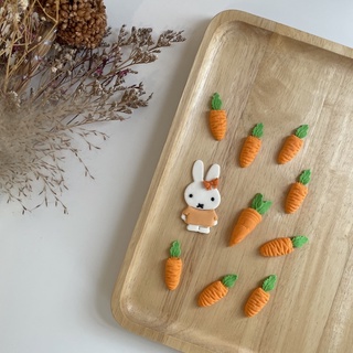 กัมเพส น้ำตาลปั้น กินได้ เซต little rabbit and carots 🐰🥕