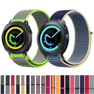 ไนลอน สายนาฬิกาข้อมือ Samsung Gear Sport S4 S2 Smart Watch