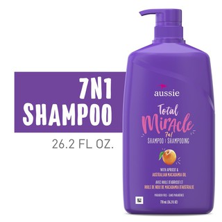 USA. Aussie Total Miracle 7 n 1 Shampoo ขนาด 778 ml. สินค้าเกรดพรีเมี่ยม