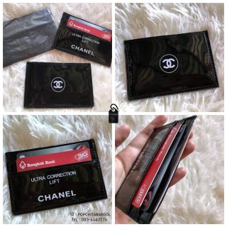 ของแท้💯 Chanel Ultra Correction Lift Card Holder กระเป๋าเก็บการ์ด