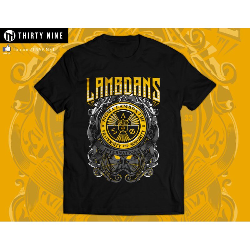 เสื้อยืด Lambdans Fraternity AxKg