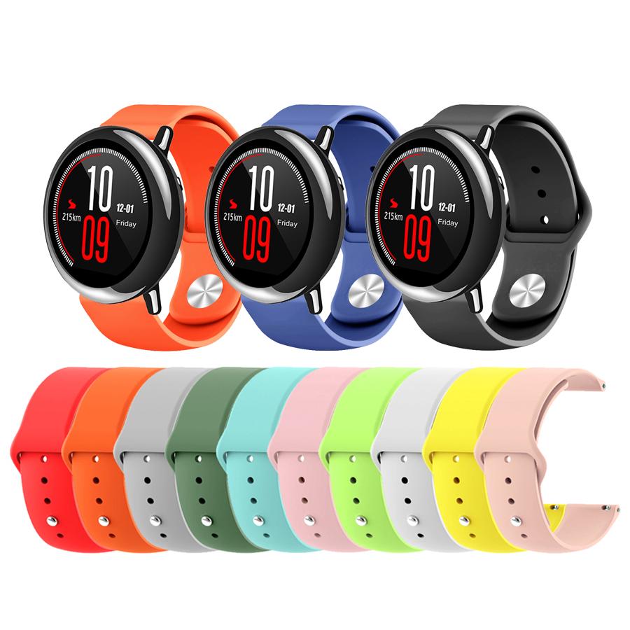 สายคล้องคอซิลิโคนอ่อนสำหรับ Huami Amazfit Pace strap