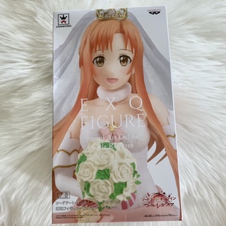 ฟิกเกอร์แท้ Sword Art Online Code Register Exq Figure - Wedding – Asuna (White/Pink) อาสึนะชุดเจ้าสาว