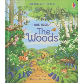 DKTODAY หนังสือ USBORNE LOOK INSIDE THE WOODS