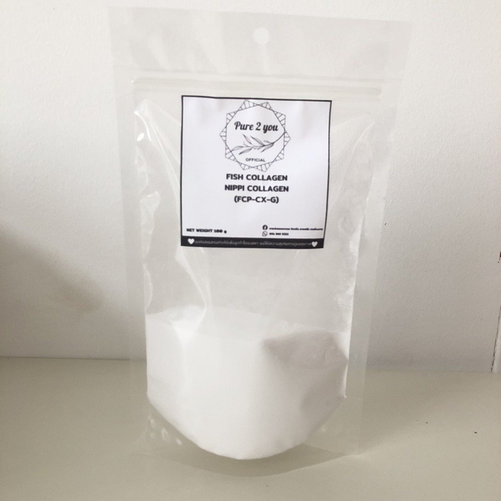 คอลลาเจนนิปปิ ไม่ผสมรสชาติ ไม่ผสมวิตามินซี Nippi Fish collagen peptide (FCP-EX-G)