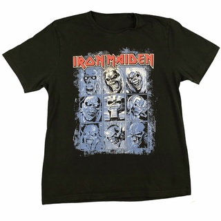 [S-5XL] เสื้อยืด พิมพ์ลายวง Iron Maiden วงดนตรีทัวร์วงใหญ่ สีดํา สไตล์วินเทจ คลาสสิก ไม่ซ้ําใคร สําหรับผู้ชาย UK 904910