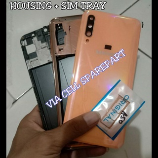 เคสโทรศัพท์มือถือ พร้อมถาดซิม สําหรับ Samsung A50 A505