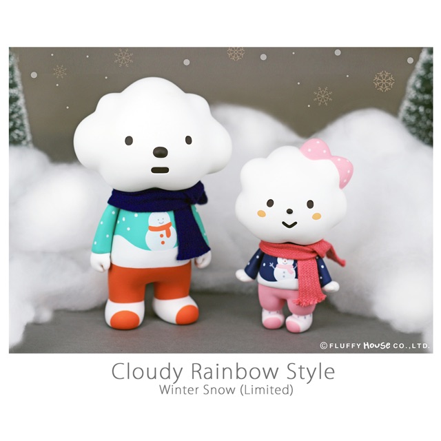 Fluffy House Cloudy Rainbow Style (Winter Snow Limited)