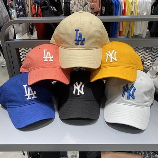 MLB NY LA YANKEES ROOKIE BALL CAP โลโก้ใหญ่ ของแท้ 100% จากช๊อปเกาหลี