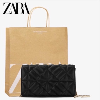 พร้อมส่ง ของแท้ ZARA โซ่ด้านข้าง %