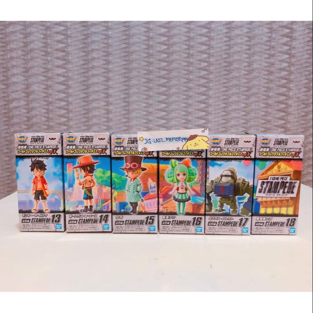 📌พร้อมส่ง WCF One Piece Stampede vol.3 ของแท้ แมวทอง lot.JP วันพีช wcf onepiece สแตมปีด