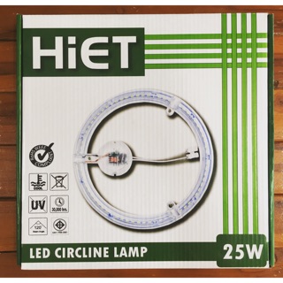 นีออนกลม LED 25 w แสงขาว และ สามแสง 3in 1 Hiet