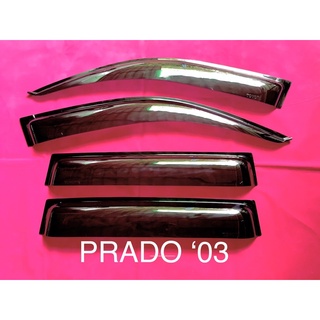 กันสาดรถ PRADO ‘03  Window visor