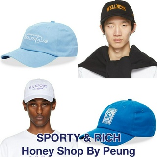 [ของแท้ พร้อมส่งในไทย] หมวก Sporty &amp; Rich Hat นำเข้าจาก UK ยอดนิยม