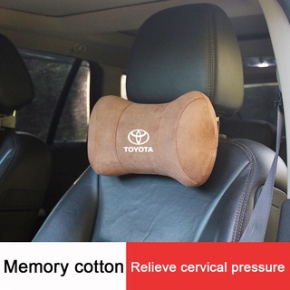 Toyota vios REIZ หมอนรองคอในรถ สำหรับติดเบาะรถยนต์ Car Seat Neck Pillow Car Headrest Pillow Head Neck