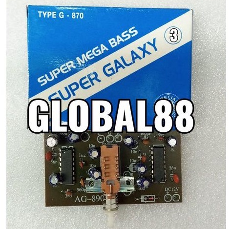 KIT SUPER GALAXI III 3 GALAXY MEGA BASS BAZZ 2 IC 2ic LA3600