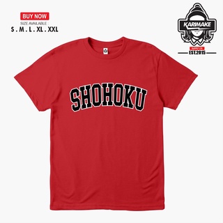 เสื้อยืดลายการ์ตูนอนิเมะ SLAM DUNK SHOHOKU สําหรับผู้ชาย