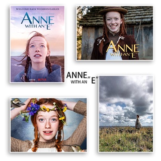 โปสเตอร์กระดาษคราฟท์ ลาย Anne with an "E" สไตล์วินเทจ สําหรับตกแต่งบ้าน