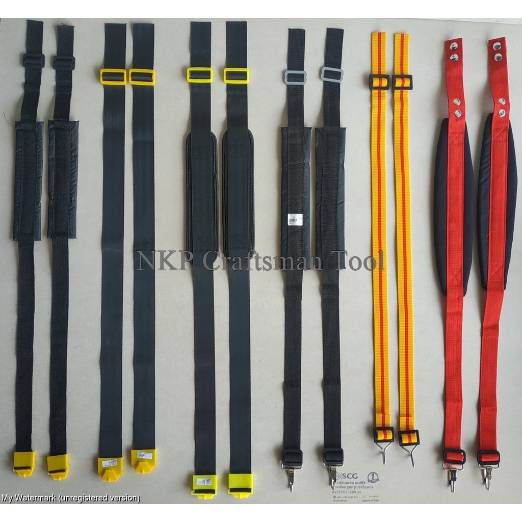 สายสะพาย สำหรับ เครื่องพ่นยา แบตเตอรี่ เครื่องยนต์ พ่นปุ๋ย พ่นลม ถังโยก ใส่ได้ทุกรุ่น ทุกยี่ห้อ หนา อย่างดี