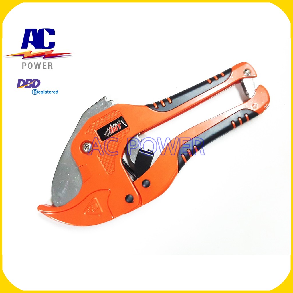 กรรไกรตัดท่อ คีมตัดท่อ แบบออโต้ ท่อ PVC, uPVC, PE ,PP, PP-R, PU  ขนาด 42 mm. ยี่ห้อ ANT TOOLS มาตรฐา