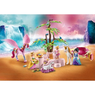 Playmobil 71002 Promo Pack Unicorn Carriage with Pegasus แอ็คชั่นฟิกเกอร์ โปรโมแพ็ค รถม้ายูนิคอร์นกับเพกาซัส