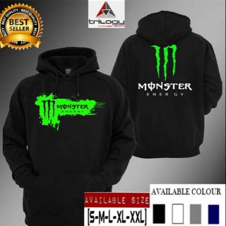 Yttq เสื้อฮู้ดดี้ ลาย JUMPER MONSTER ENERGY SABLON DEPAN BELAKANG REAL สําหรับผู้ชาย XQ