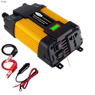 สินค้าเฉพาะจุดอินเวอร์เตอร์ ตัวแปลงไฟรถเป็นไฟบ้าน 4000W Power Inverter