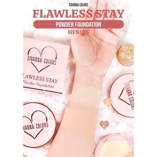 Sivanna Powder Foundation No.HF8125 แป้งพัฟผสมรองพื้น ช่วยให้ใบหน้าสว่างใส เรียบเนียน ปกปิดรอยด่างดำ