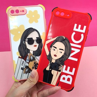 เคส i6/6+/7/7+/x/xr พร้อมส่ง!!เคสกันกระแทก เคสกันเลนส์กล้อง เคสกันกล้อง เคสการ์ตูน ขอบสี เคสแฟชั่น