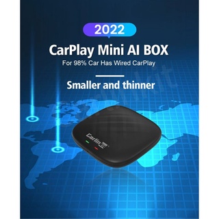 รุ่นเสถียรที่สุดตอนนี้ กล่องCarplay Ai Box รุ่น Full android system2023สำหรับวิทยุติรถที่มี Apple CarPlay ติดมาจากโรงงาน