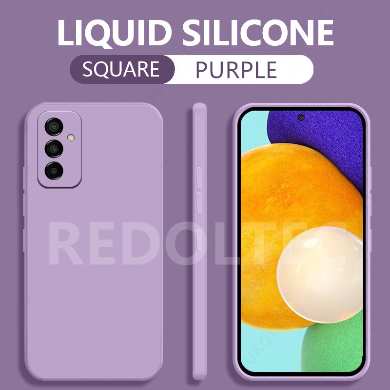 เคส Samsung Galaxy M52 5G เคสโทรศัพท์ซิลิโคน แบบนิ่ม ผิวด้าน ป้องกันกล้อง ทรงสี่เหลี่ยม สีแคนดี้