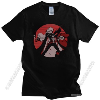 【100% cotton】Oiu12qwwe41342 เสื้อยืดคอกลม ผ้าฝ้าย แบบนิ่ม พิมพ์ลายอนิเมะ Gorgeous Space Pirate Captain Harlock สําหรับผู