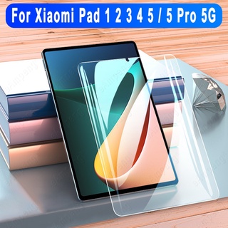 ฟิล์มกระจกนิรภัยกันรอยหน้าจอ 9H Hd สําหรับ Xiaomi Mipad 1 2 3 4 5 Xiaomi Mi Pad 5 Pro 5G 11.0 "/ Mipad 4 8.0" / Mipad 4 Plus 10.1"