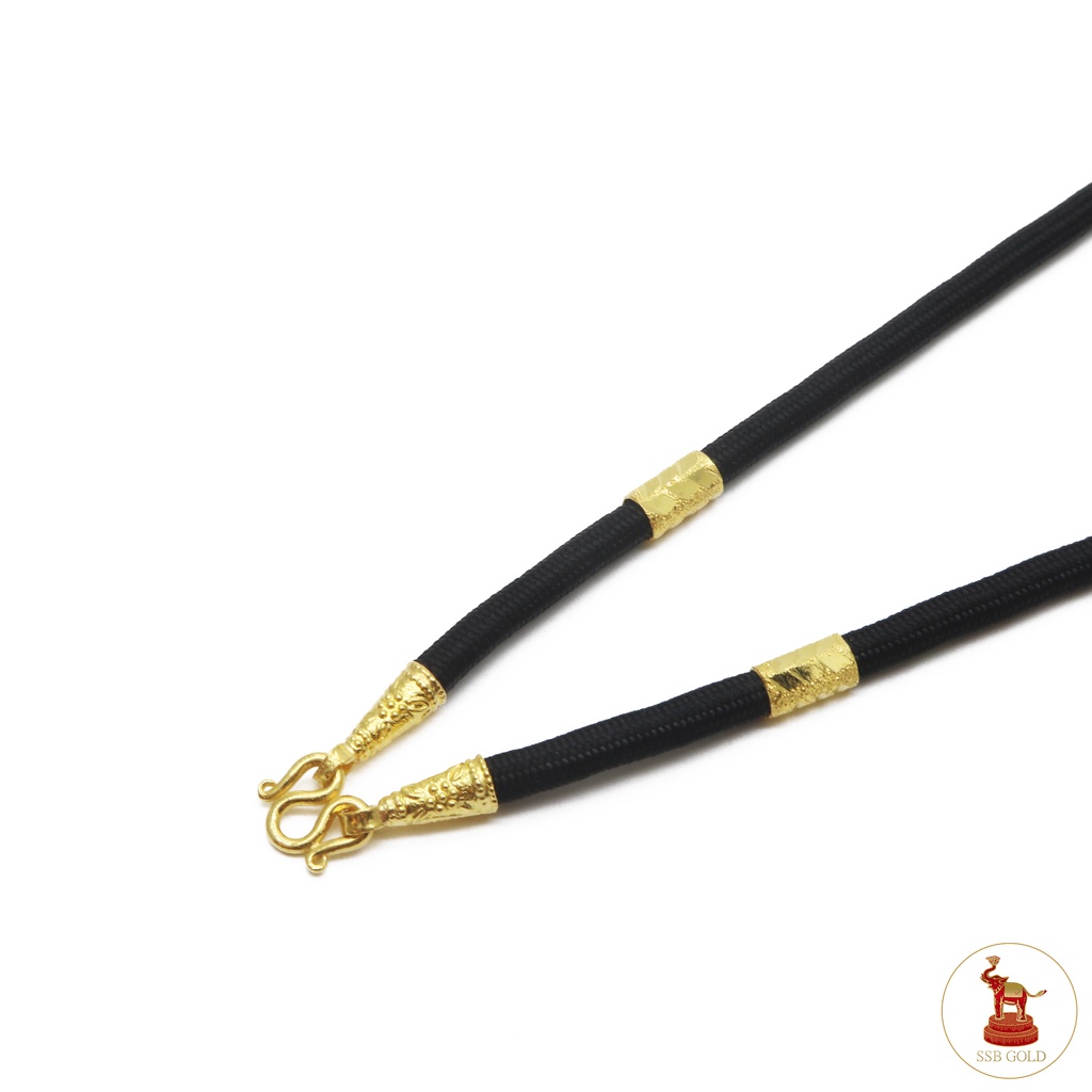 สร้อยเชือกร่มและสร้อยกะลาทอง น้ำหนัก 1 สลึง ทองแท้ 96.5% พร้อมใบรับประกัน (ผ่อนผ่านบัตรเครดิต 0%)