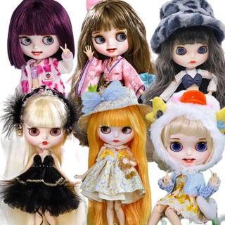 ตุ๊กตาเจ้าหญิง DBS Blythe Little Ragdoll เปลี่ยนสีได้ ของเล่นสําหรับเด็ก