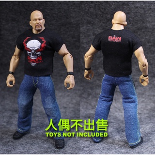 ของเล่นมวยปล้ำ ฟิกเกอร์ เสื้อจิ๋ว Stonecold Steve Austin SET 1