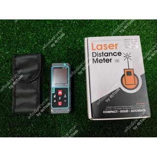 เครื่องมือวัดระยะ เลเซอร์วัดระยะ วัดระยะดิจิตอล 100 เมตร พร้อมระดับน้ำ Laser Distance Meter N-100